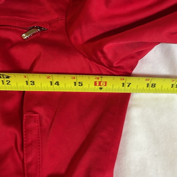 Jones New York Women’s Red Cropped Jacket Size Petite Small - Picture 6 of 8